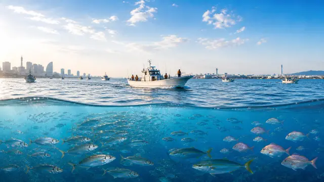 東京湾の海